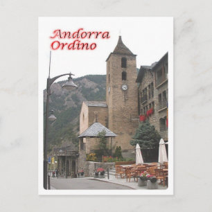 Andorra - Ordino - Postkarte