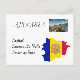 Andorra Postkarte