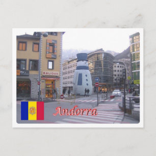 Andorra Postkarte