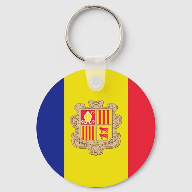 Andorra Schlüsselanhänger (Vorderseite)