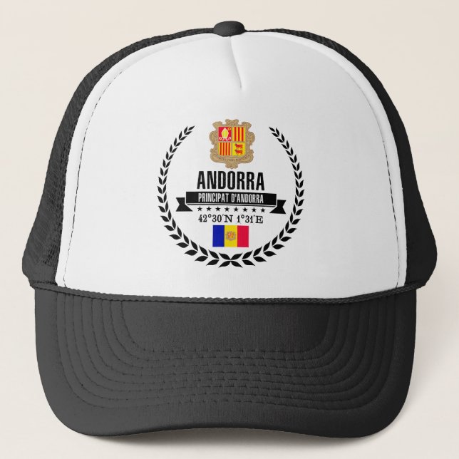 Andorra Truckerkappe (Vorderseite)