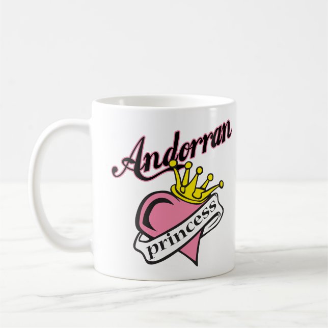 Andorranische Prinzessin Tasse (Links)