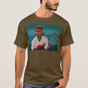 Andre Agassi Malerei T-Shirt