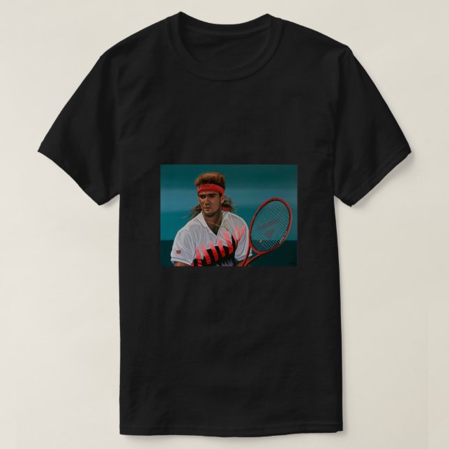 Andre Agassi Painting Classic T-Shirt (Design vorne)
