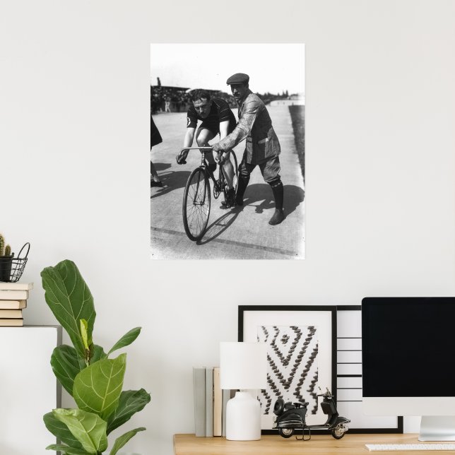 André Auffray im finnischen Bordeaux-Paris 1910 Poster (Heimbüro)