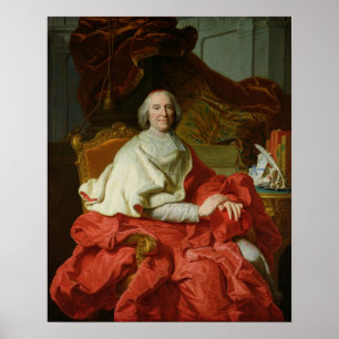 Andre Hercule de Fleury 1728 Poster