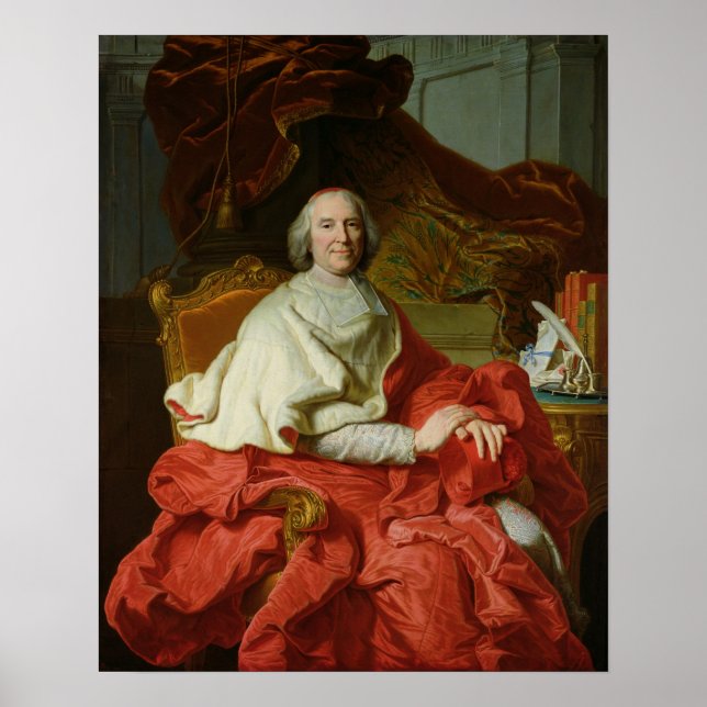 Andre Hercule de Fleury 1728 Poster (Vorne)