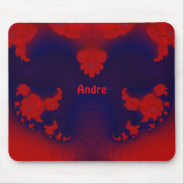 ANDRE ~ Rote und blaue Maus Pad Mousepad