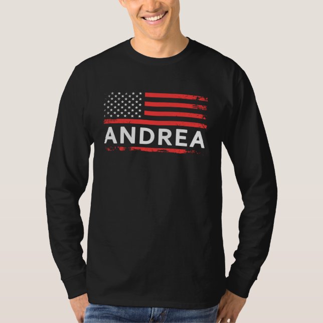 ANDREA AMERICAN FLAG  FOR ANDREA T-Shirt (Vorderseite)