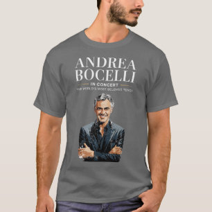 Andrea Bocelli The World Most Beloved Tenor boy-P T-Shirt