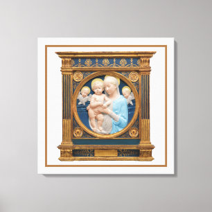 Andrea Della Robbia c1485 Madonna and Child Leinwanddruck