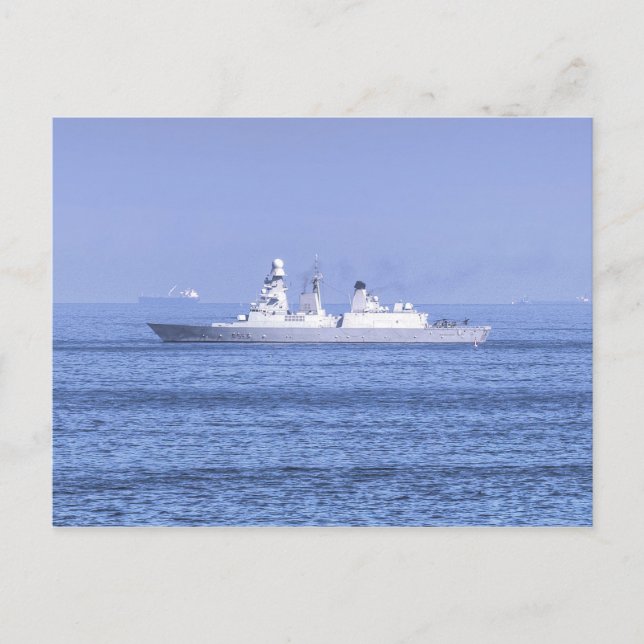 Andrea Doria Italian Destroyer Postkarte (Vorderseite)