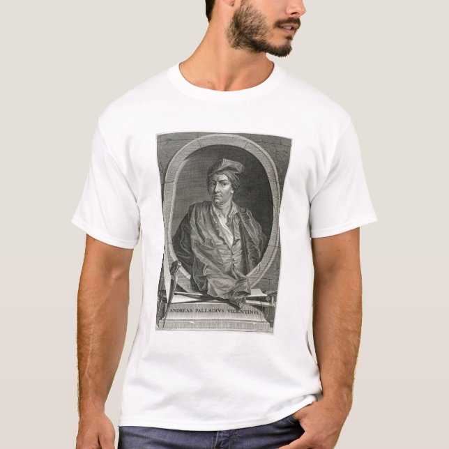 Andrea Palladio (1508-80) graviert durch Bernard T-Shirt (Vorderseite)