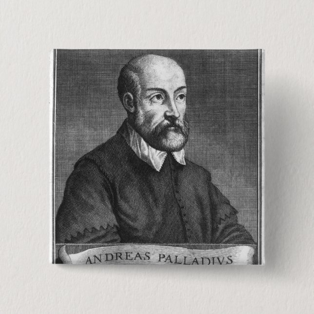 Andrea Palladio graviert von Francesco Button (Vorderseite)