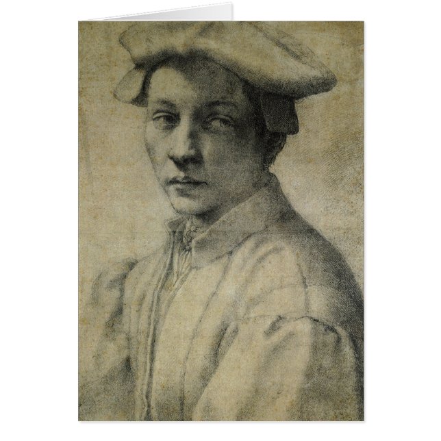 Andrea Quaratesi Portrait von Michelangelo (Vorne)