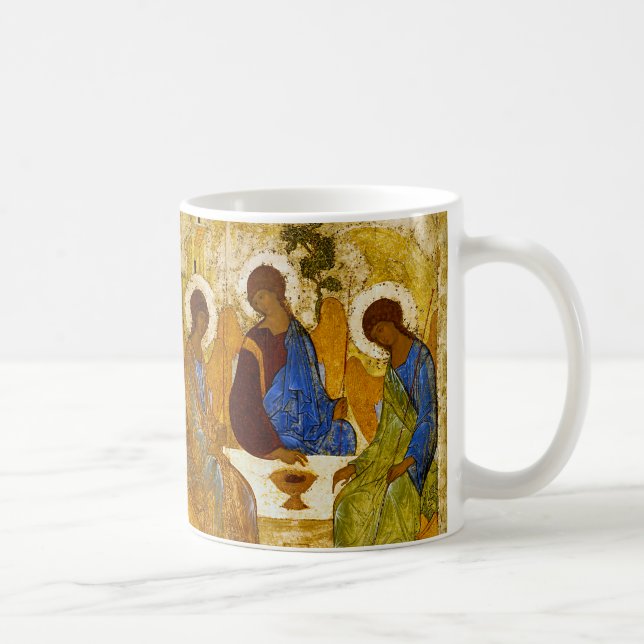 Andrei Rublev , “ Holy Trinity ” Kaffeetasse (Rechts)