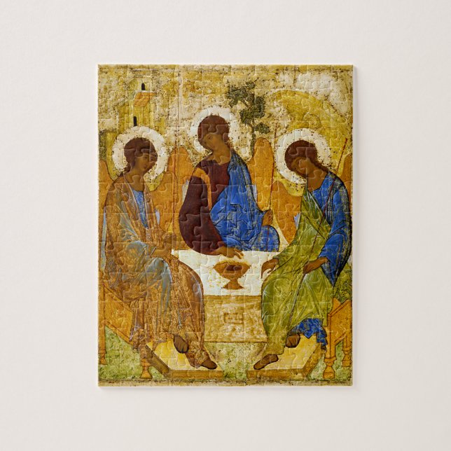 Andrei Rublev , “ Holy Trinity ” Puzzle (Vertikal)