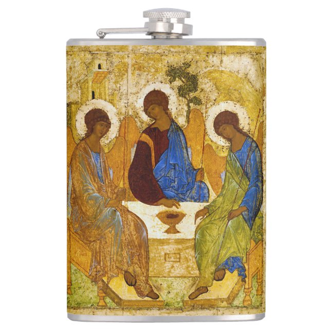 Andrei Rublev, icon of the Trinity Flachmann (Vorderseite)