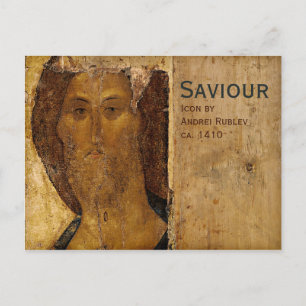 Andrei Rublev Savior CC0328 Postkarte