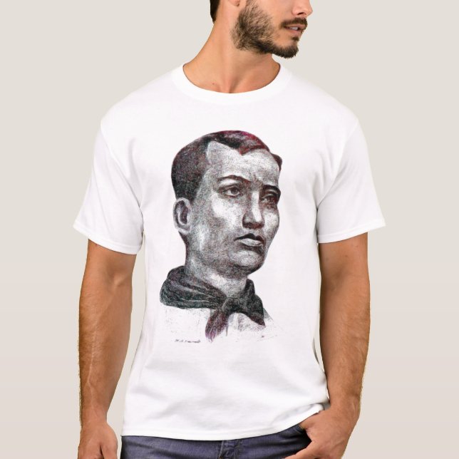 Andres Bonifacio T-Shirt (Vorderseite)