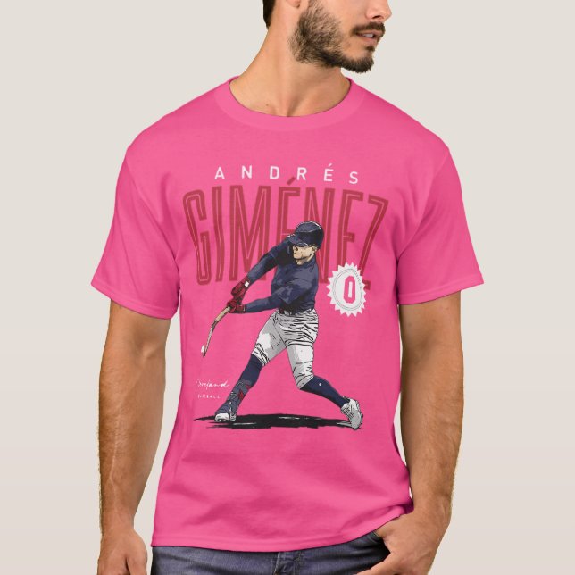 Andres Gimenez Cleveland Card T-Shirt (Vorderseite)