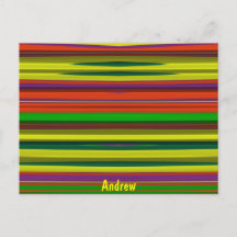 ANDREW ~ 3D Design Pattern ~ Weihnachtsfarben~