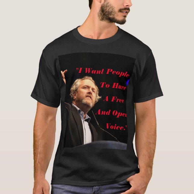 Andrew Breitbart Quote T - Shirt (Vorderseite)