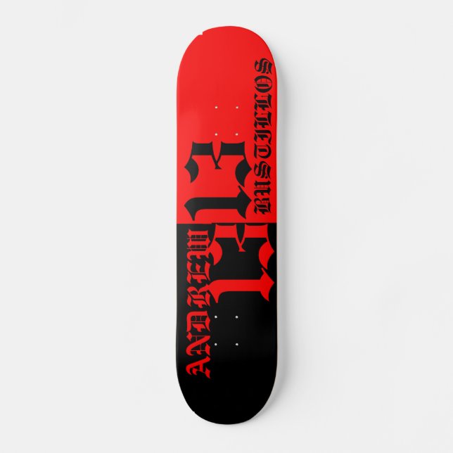 Andrew bustillos Teambrett Skateboard (Vorderseite)