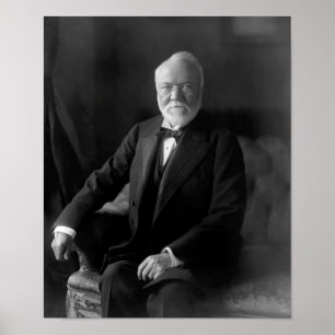 Andrew Carnegie Portrait - 1905 Poster
