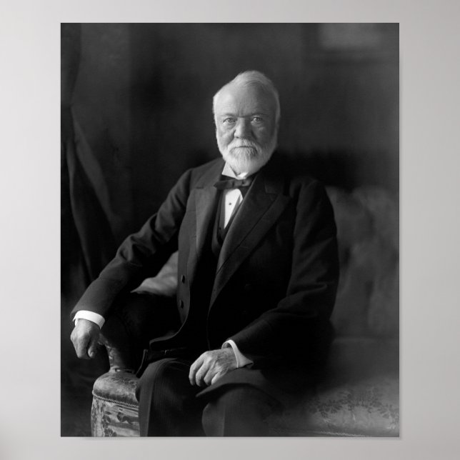 Andrew Carnegie Portrait - 1905 Poster (Vorne)