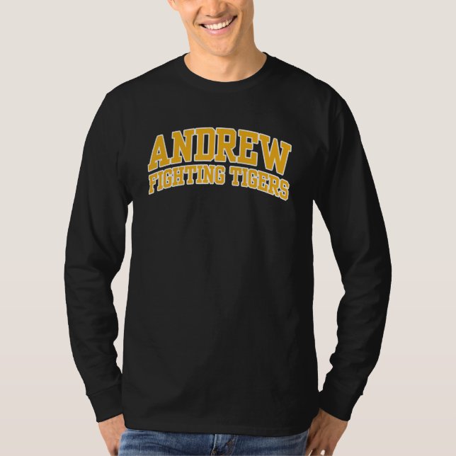 Andrew College Fighting Tigers 02 T-Shirt (Vorderseite)