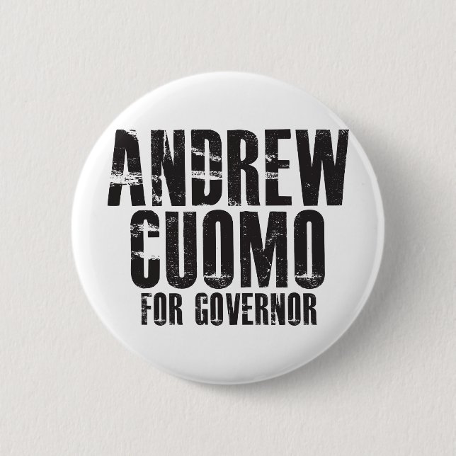 Andrew Cuomo für Gouverneur 2010 Button (Vorderseite)