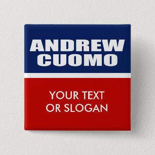 ANDREW CUOMO FÜR GOUVERNEUR BUTTON