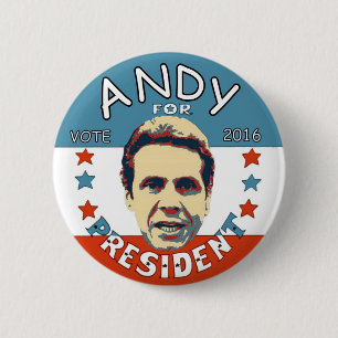 Andrew Cuomo für Präsidenten 2016 Button