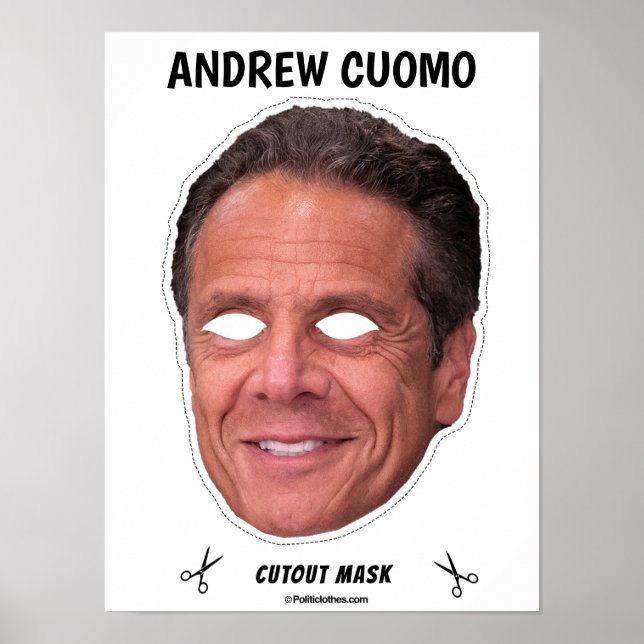 ANDREW CUOMO Halloween Mask Poster (Vorne)