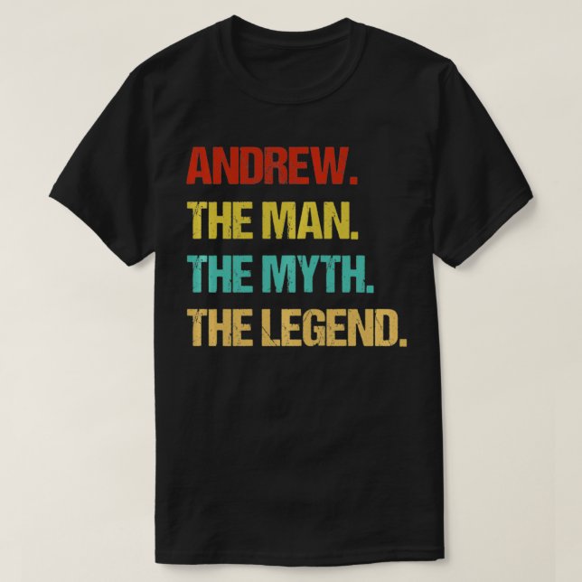 Andrew der Mann, der Mythos, der legendäre Pullove T-Shirt (Design vorne)