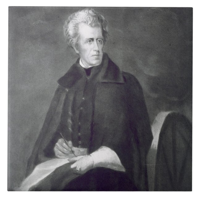 Andrew Jackson, 7. Präsident der Vereinigten Fliese (Vorderseite)