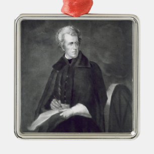Andrew Jackson, 7. Präsident der Vereinigten Ornament Aus Metall
