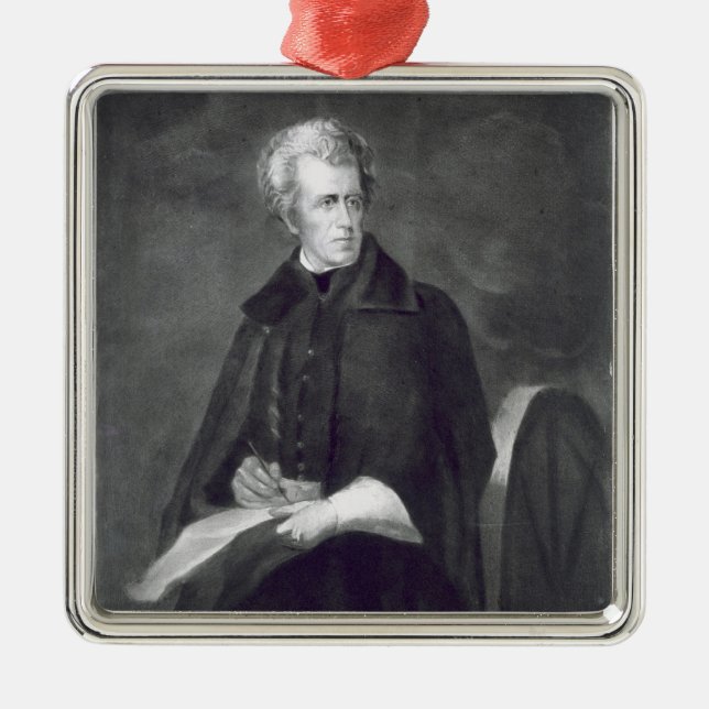 Andrew Jackson, 7. Präsident der Vereinigten Ornament Aus Metall (Vorne)