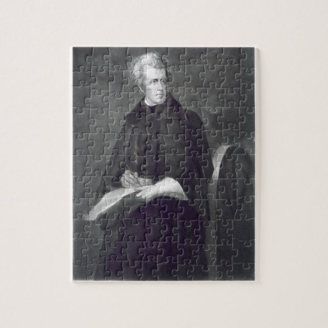 Andrew Jackson, 7. Präsident der Vereinigten Puzzle (Vertikal)