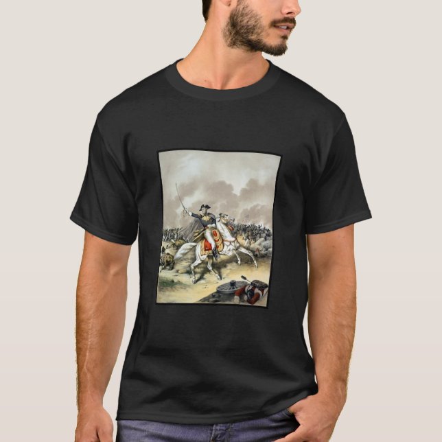 Andrew Jackson am Kampf von New Orleans T-Shirt (Vorderseite)