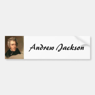 Andrew Jackson Autoaufkleber
