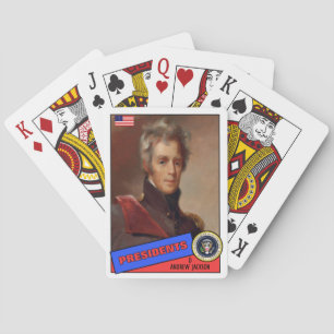 Andrew Jackson Baseball Card Spielkarten