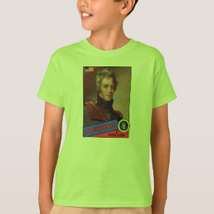 Andrew Jackson Baseball Karte T-Shirt