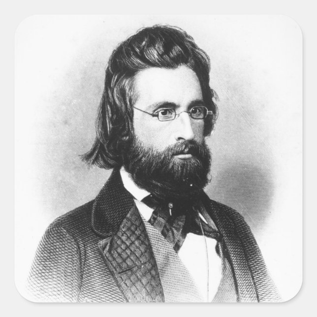 Andrew Jackson Quadratischer Aufkleber (Vorderseite)