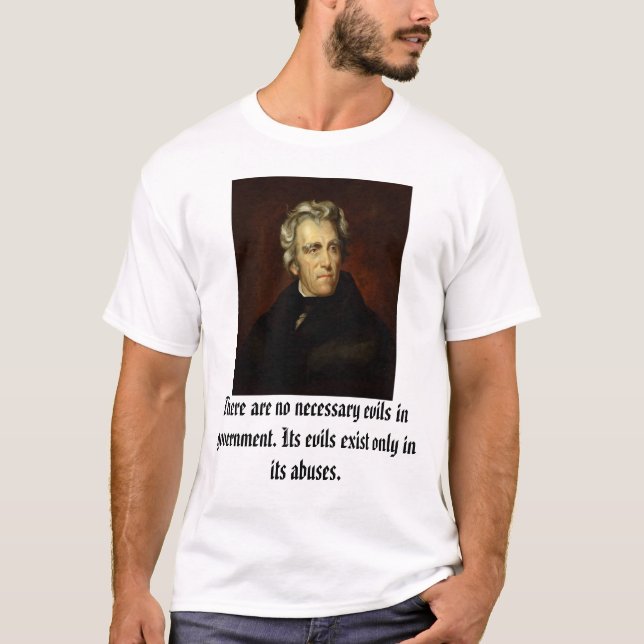Andrew Jackson schrieb Thomas Sully, Ther… zu T-Shirt (Vorderseite)