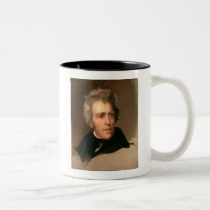 Andrew Jackson Zweifarbige Tasse