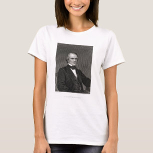 Andrew Johnson, graviert von einer Fotografie T-Shirt