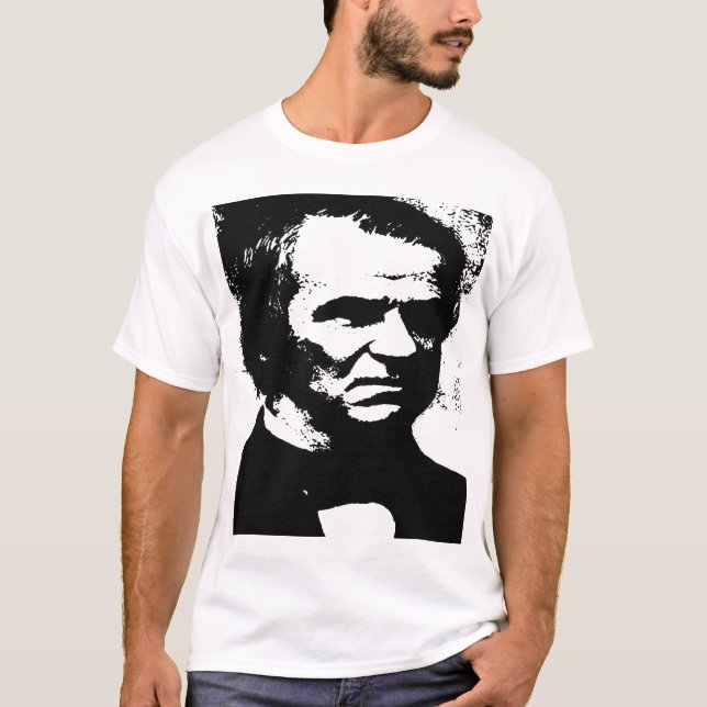 Andrew- JohnsonSilhouette T-Shirt (Vorderseite)