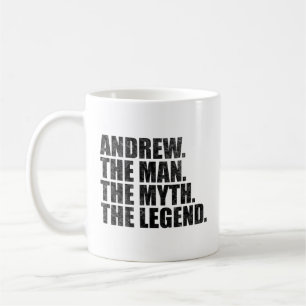 Andrew Name, Andrew Der Mann Der Mythos Die Legend Kaffeetasse